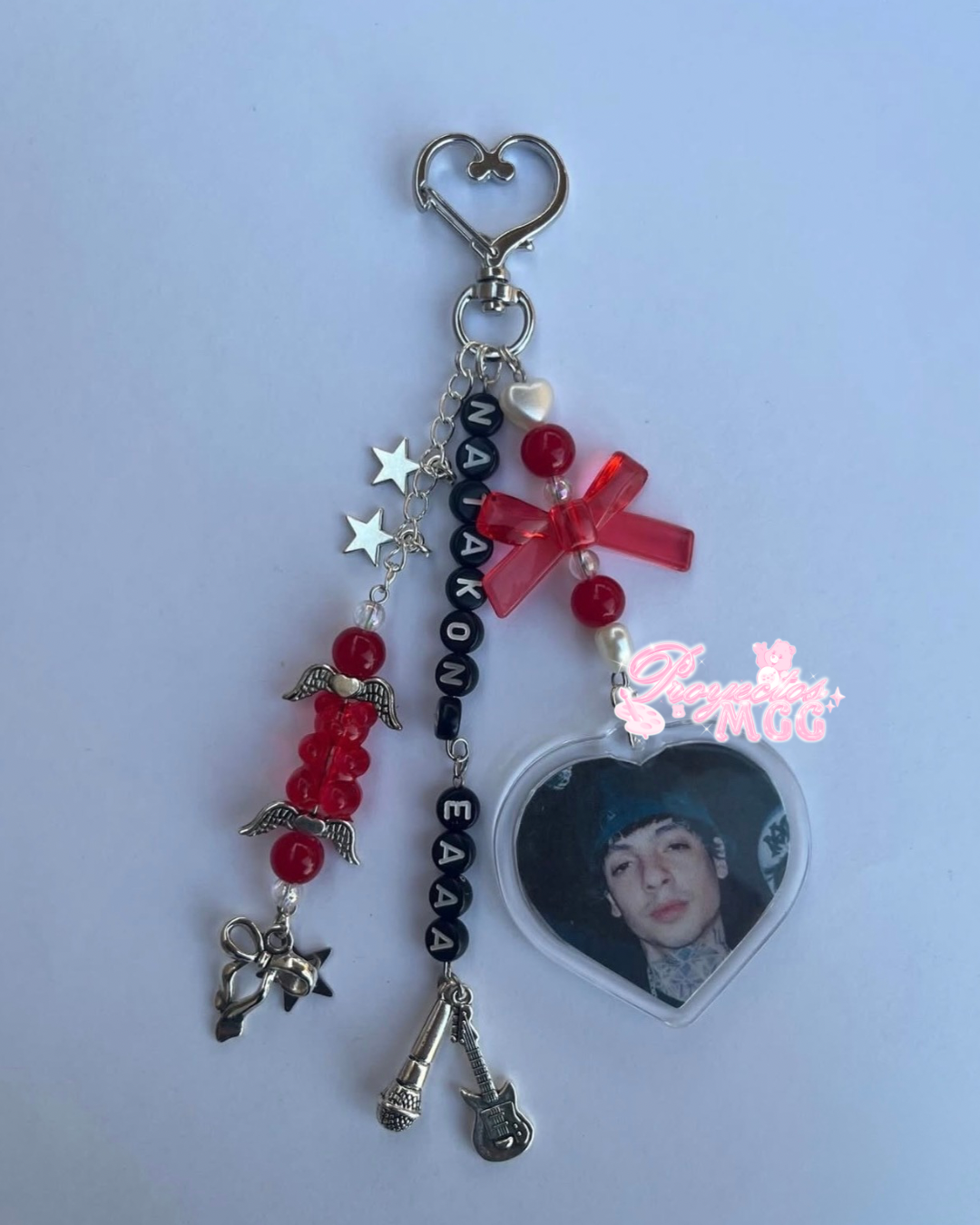 Nata “NataKong” Red Artist Keychain