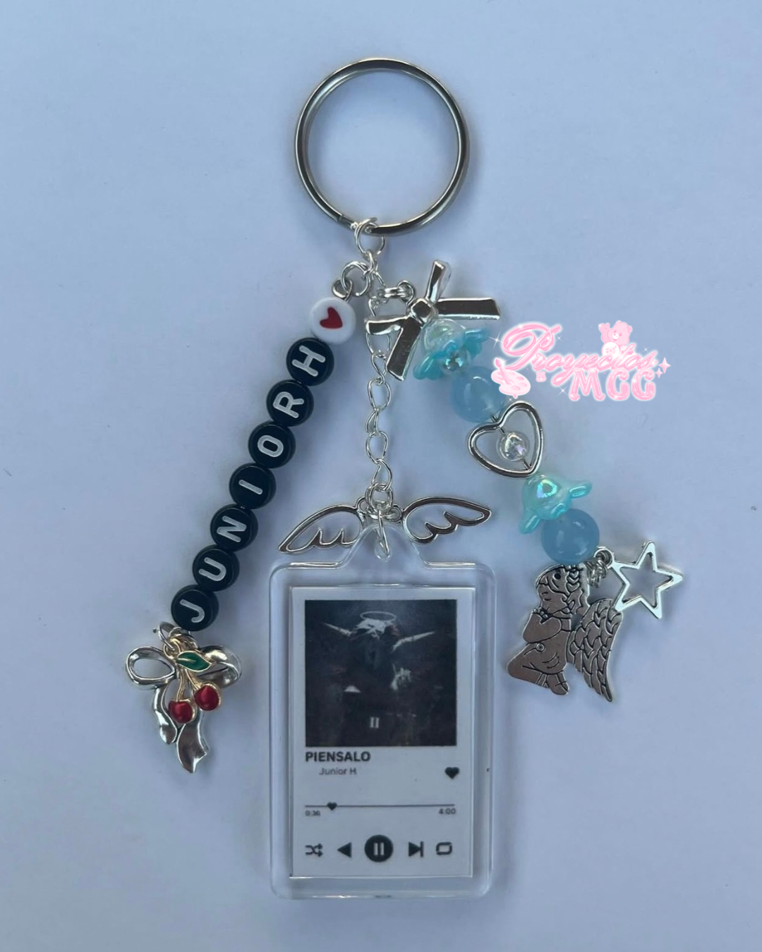 Junior H “Piénsalo” Song Keychain