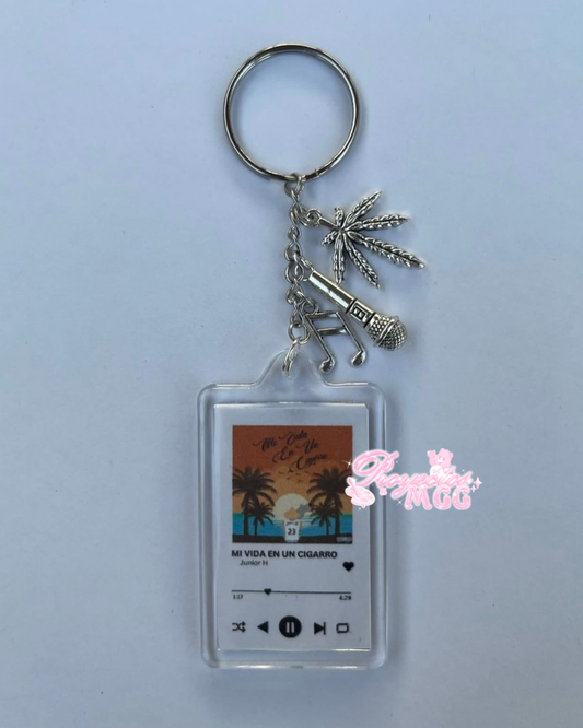 Junior H MVEUC Song Keychain