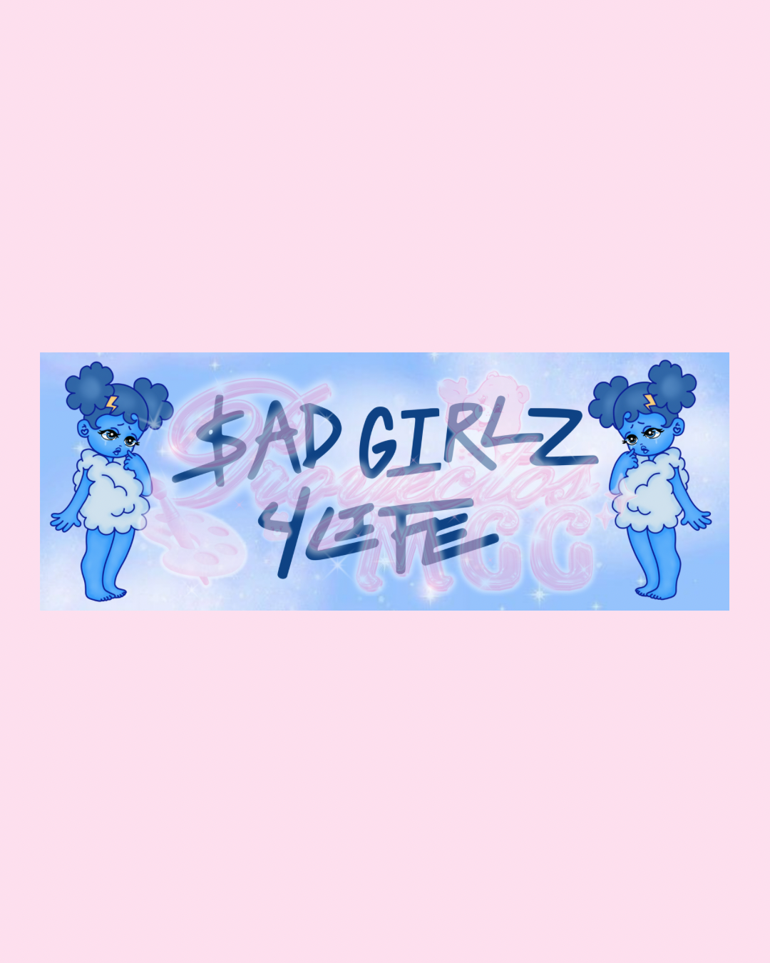 SadGirl “SG4L” Bumper Car Decal