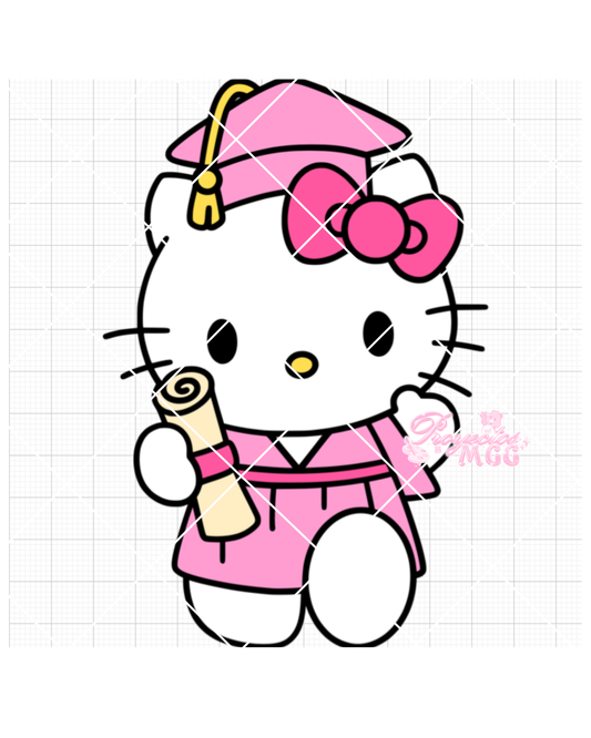 HK Grad Outfit Gown SVG Digital File