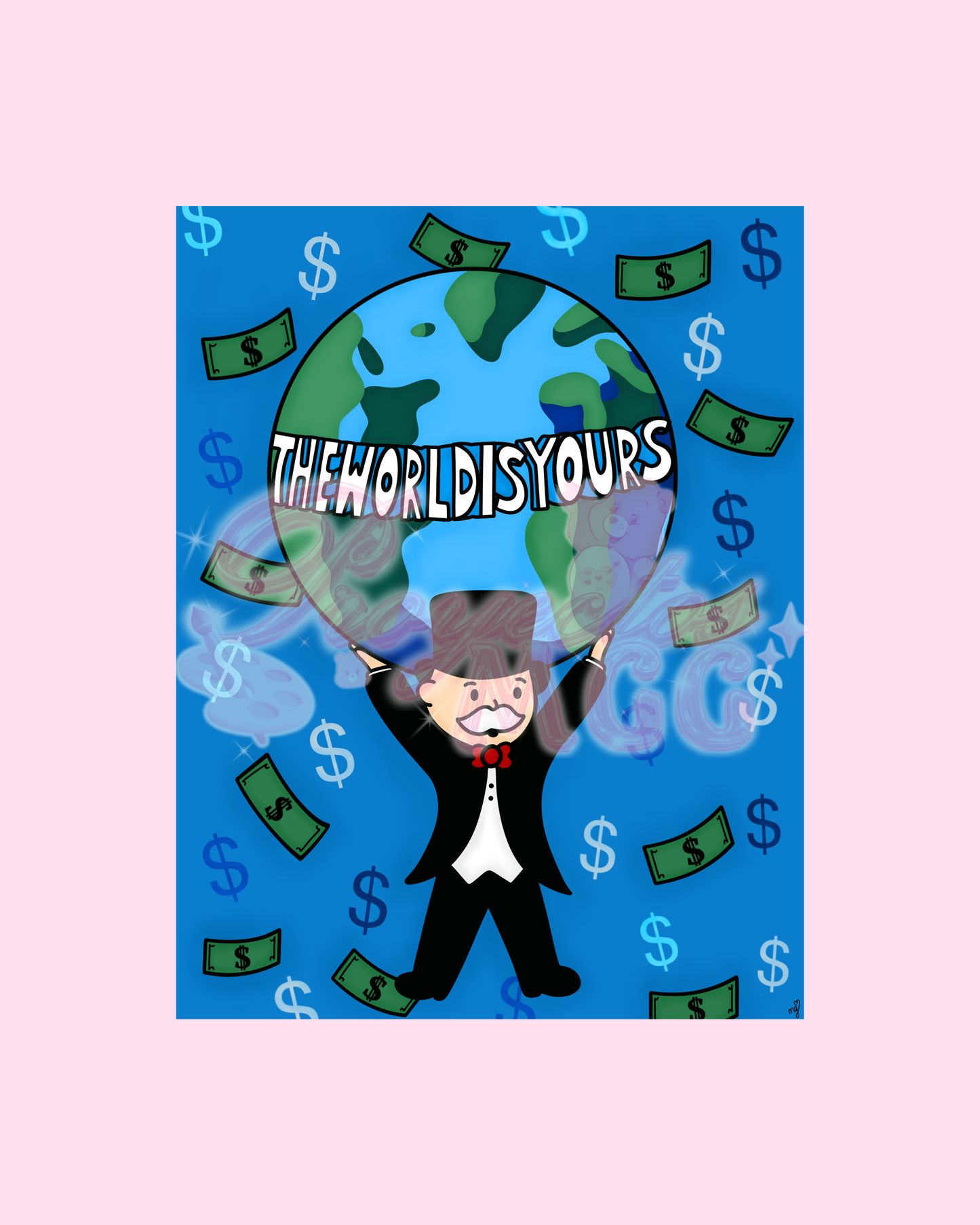 World Is Yours Art Print