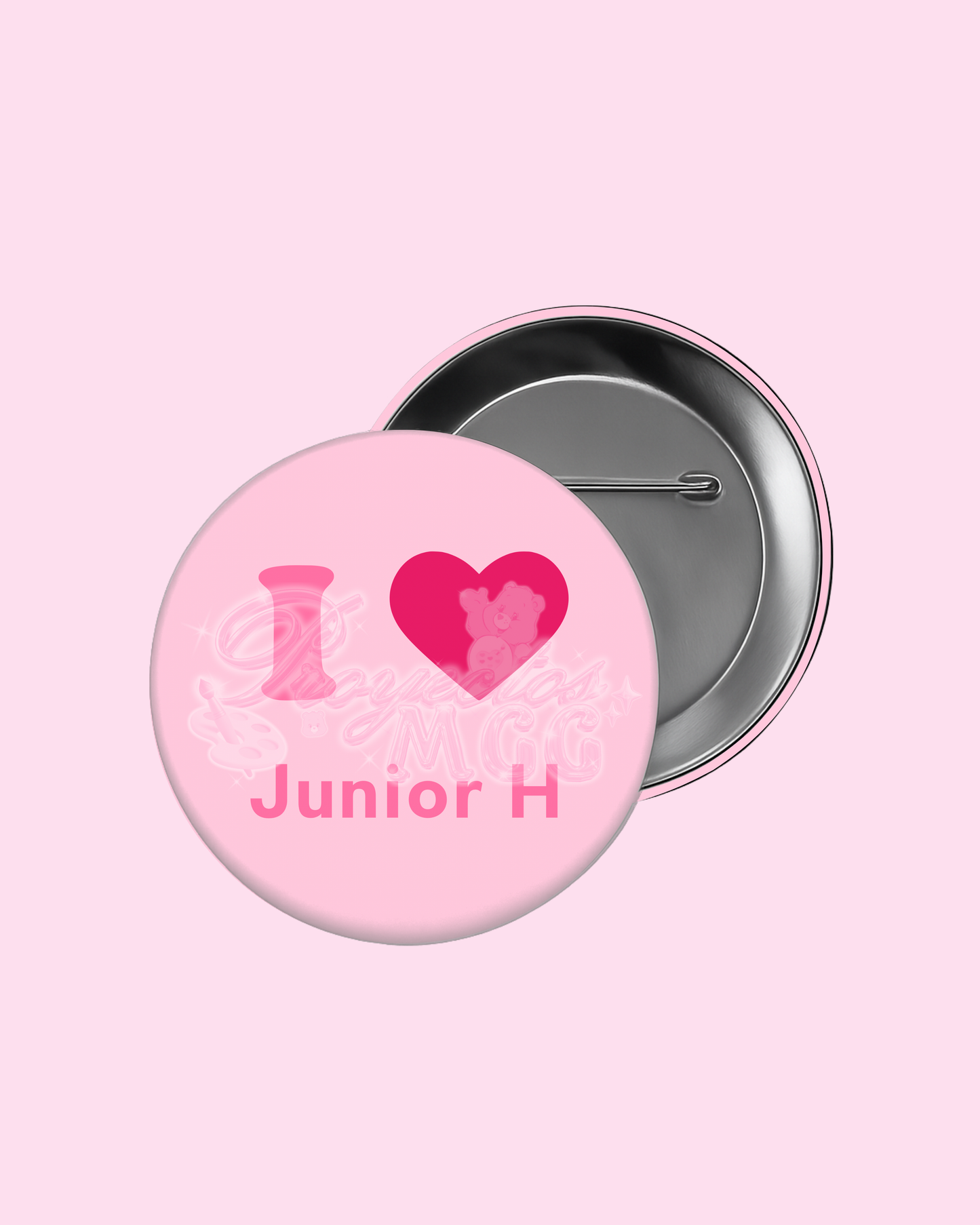 “ I ♥ Junior H ” Badge Pin