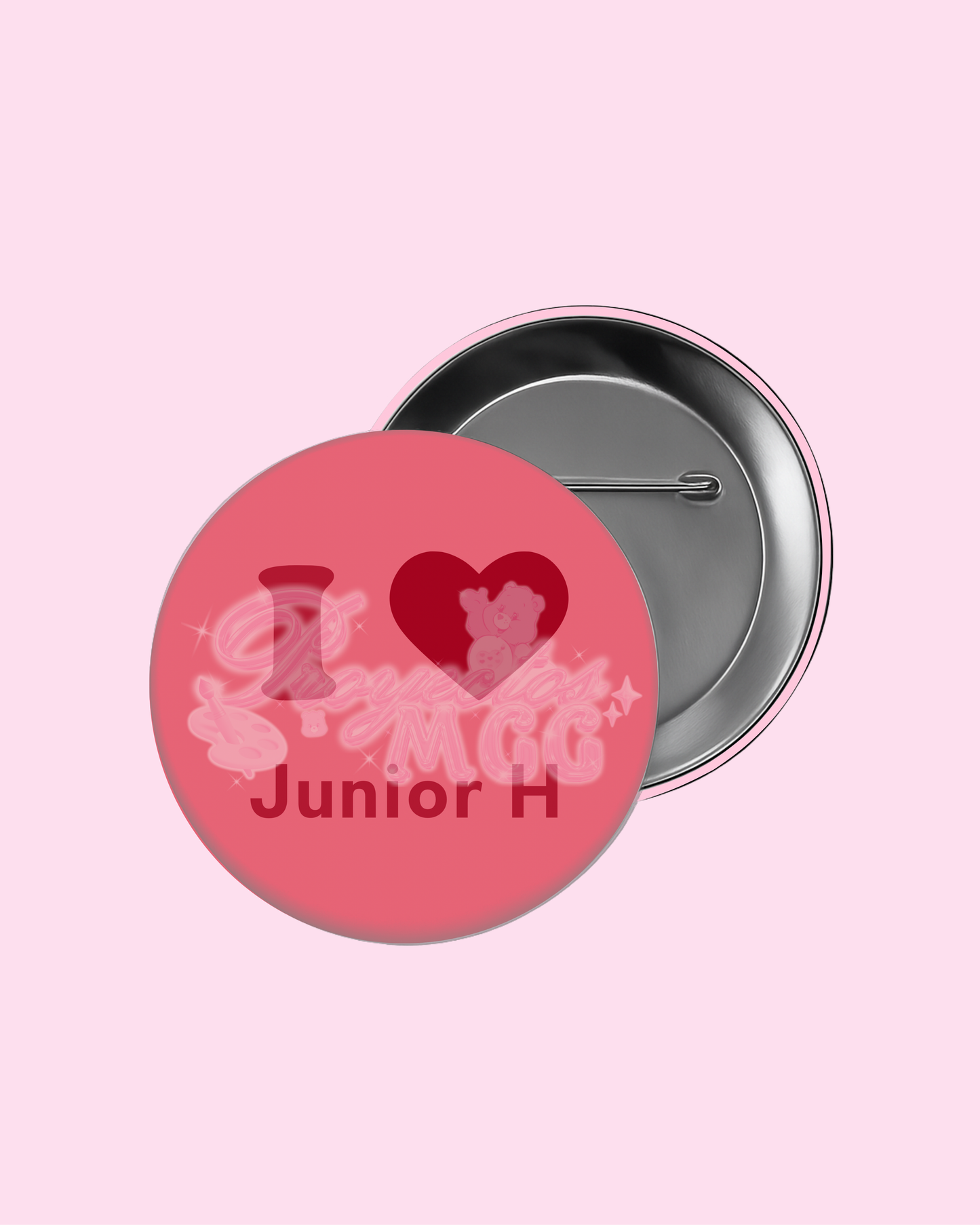 “ I ♥ Junior H ” Badge Pin