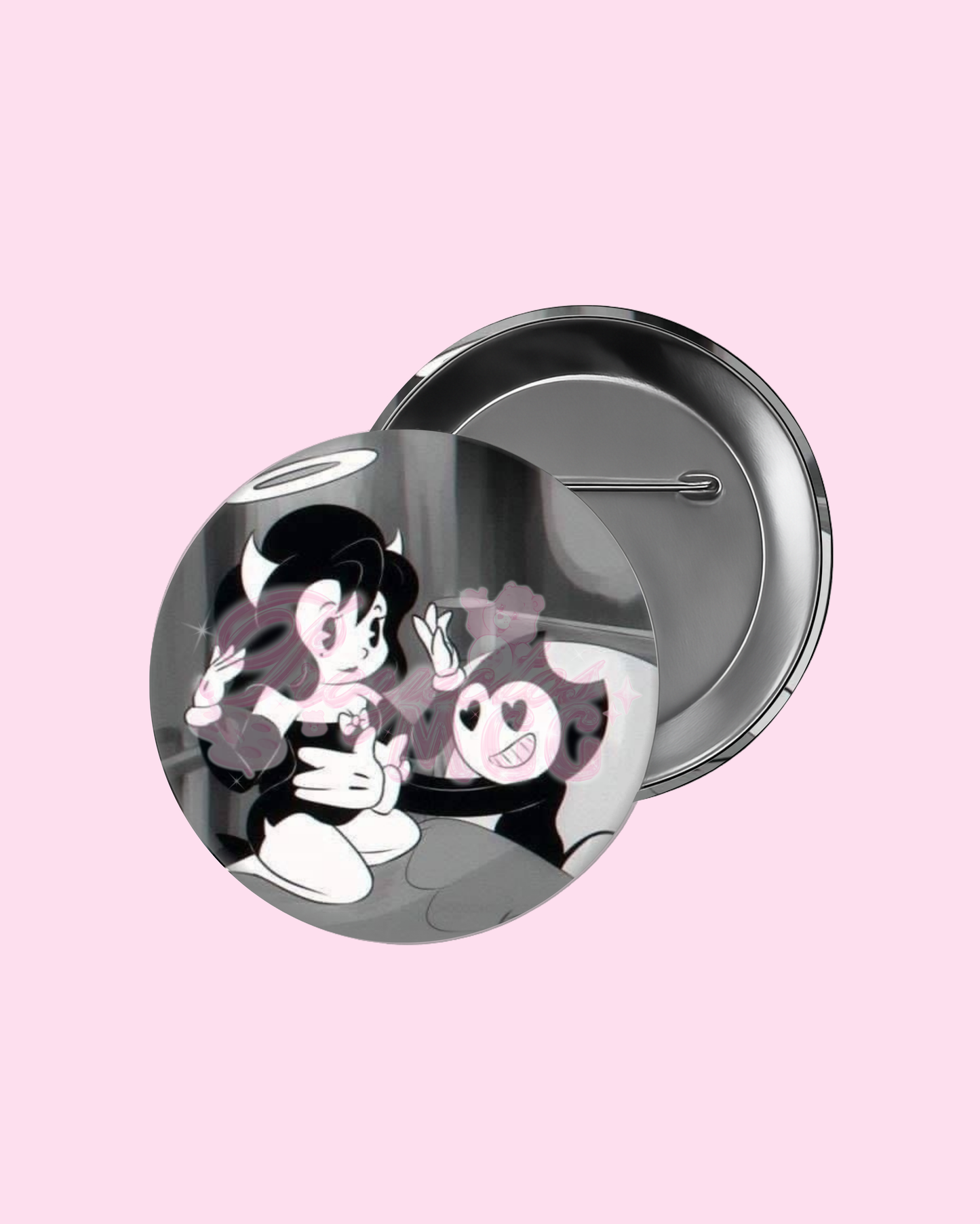 Alice Bendy Badge Pin
