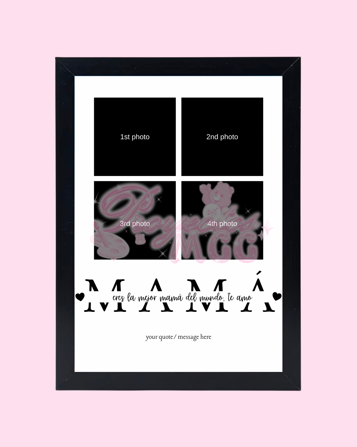 Personalized Eres La Mejor Mamá Frame