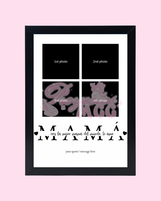 Personalized Eres La Mejor Mamá Frame