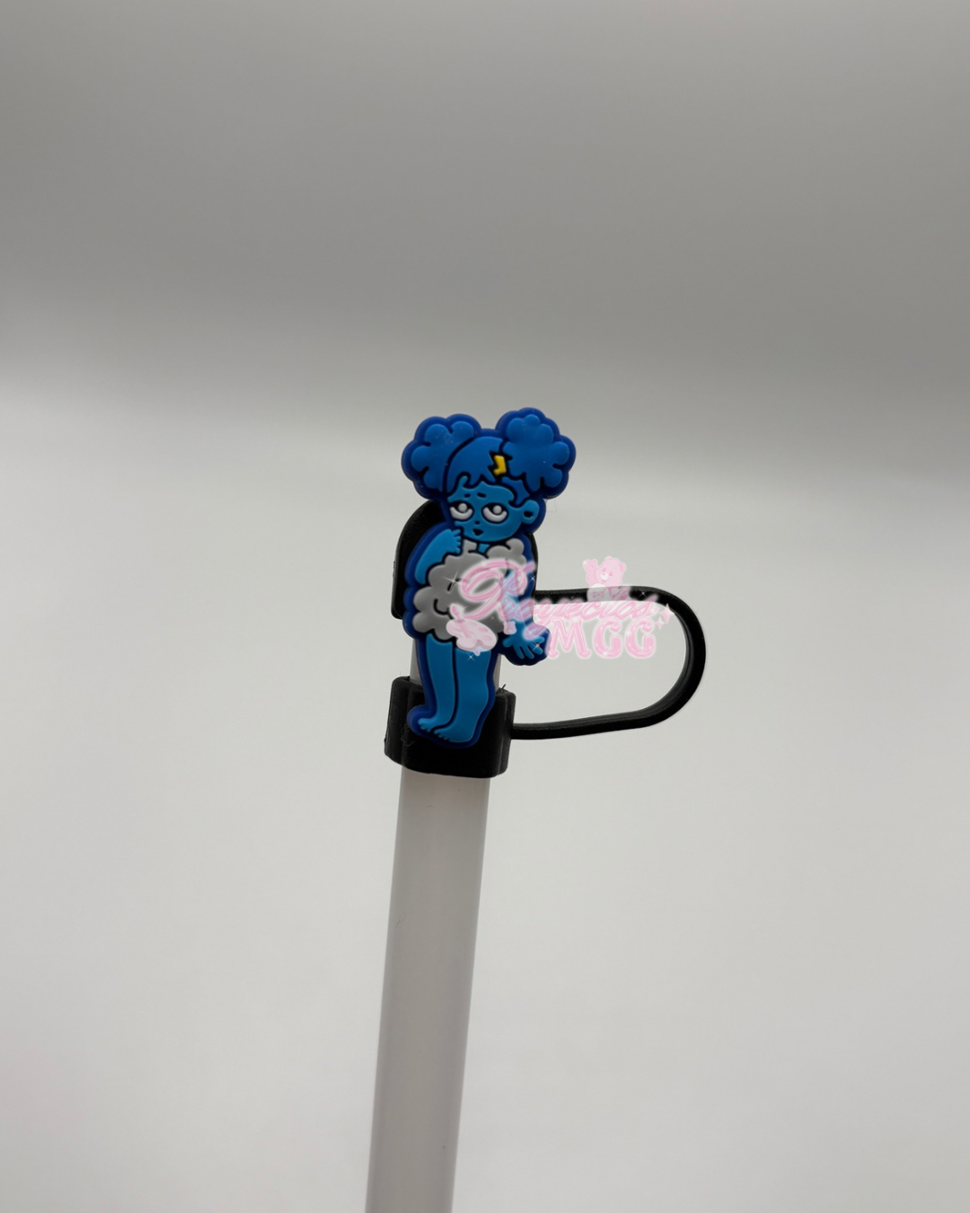 SadGirl Blu Straw Topper *Discounted*