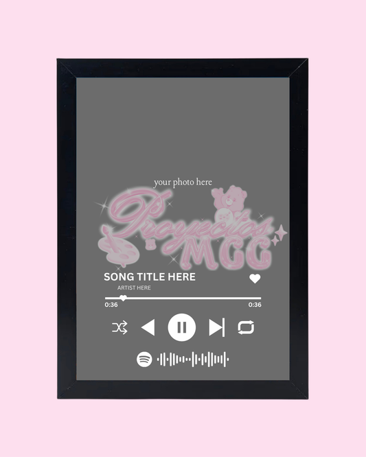 Personalized Photo Song Frame