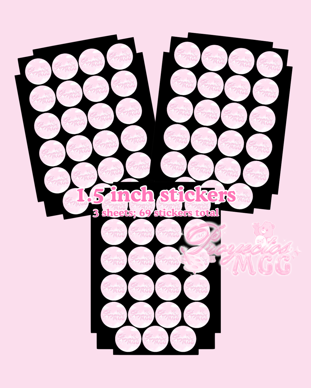 Business Logo Circle Stickers