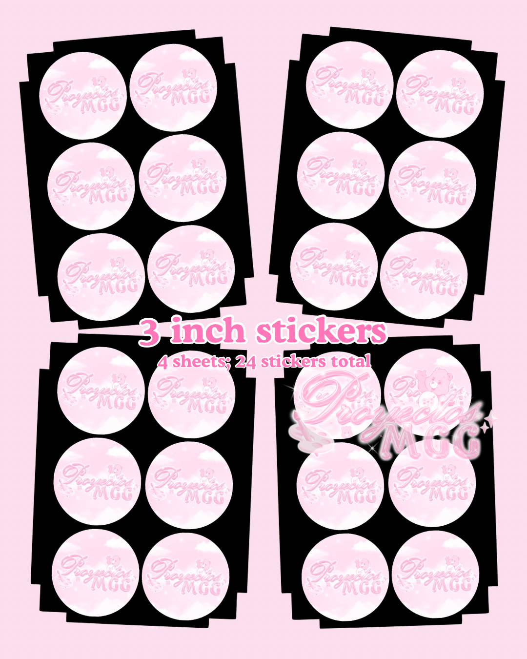 Business Logo Circle Stickers