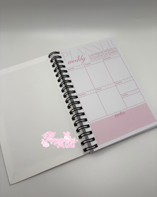 Weekly Notebook 2026 Pink Planner
