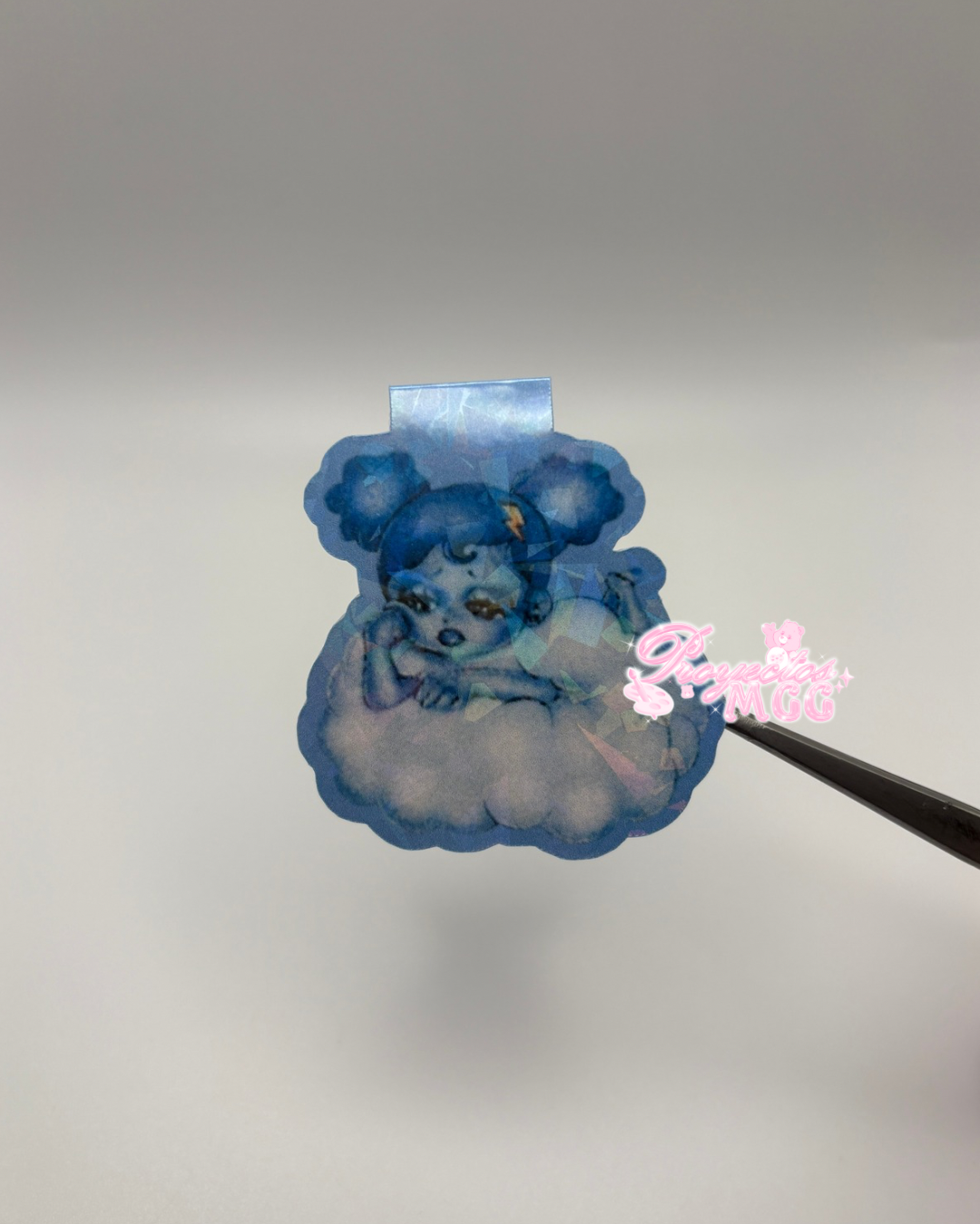 SadGirl Cloud Holo Magnetic Bookmark