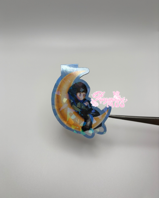 SadBoy Luna Holo Magnetic Bookmark
