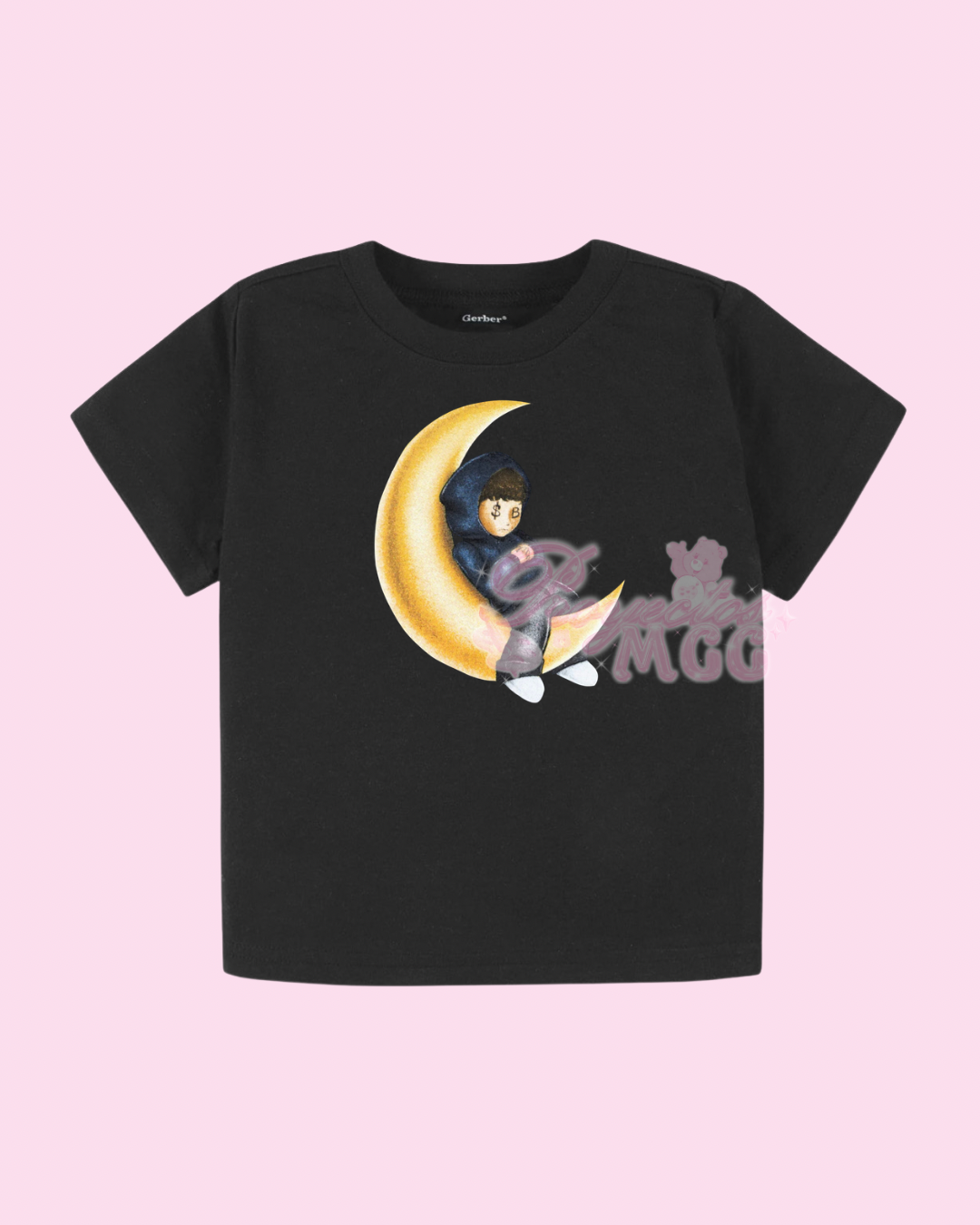 SadBoy Luna Short Sleeve Toddler T-Shirt
