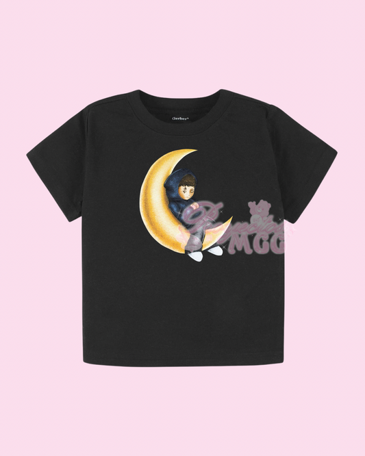 SadBoy Luna Short Sleeve Toddler T-Shirt