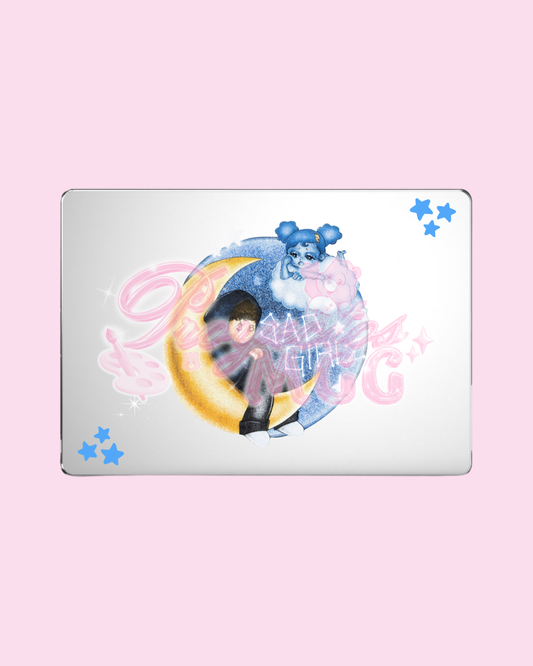 SadGirl Luna Clear Laptop Case