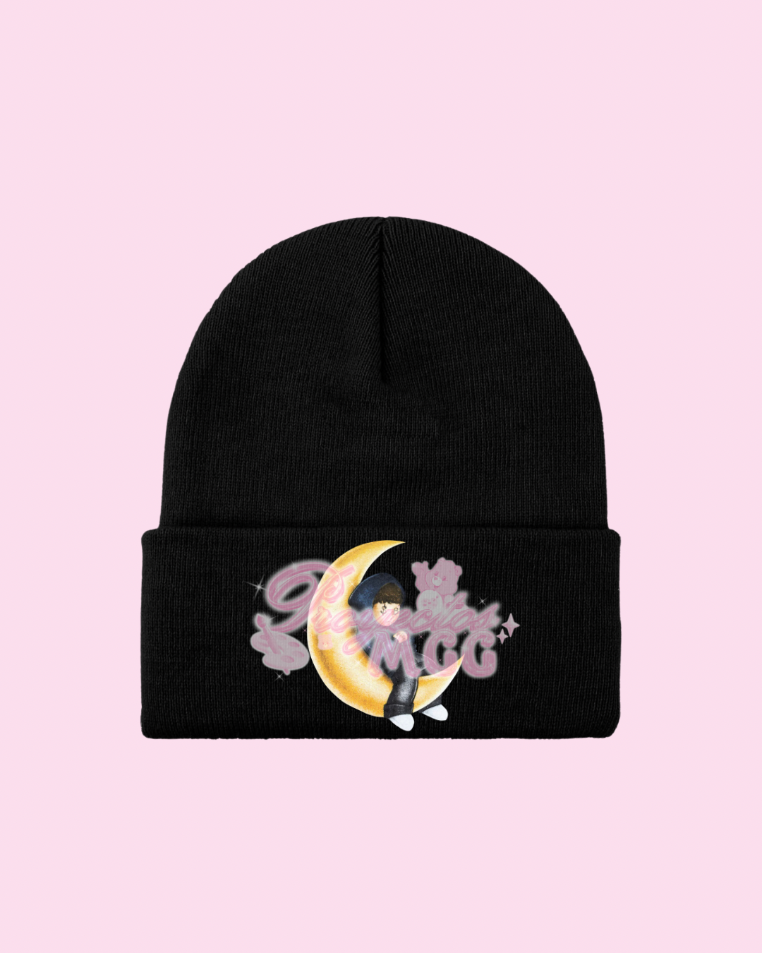 SadBoy Luna Black Beanie