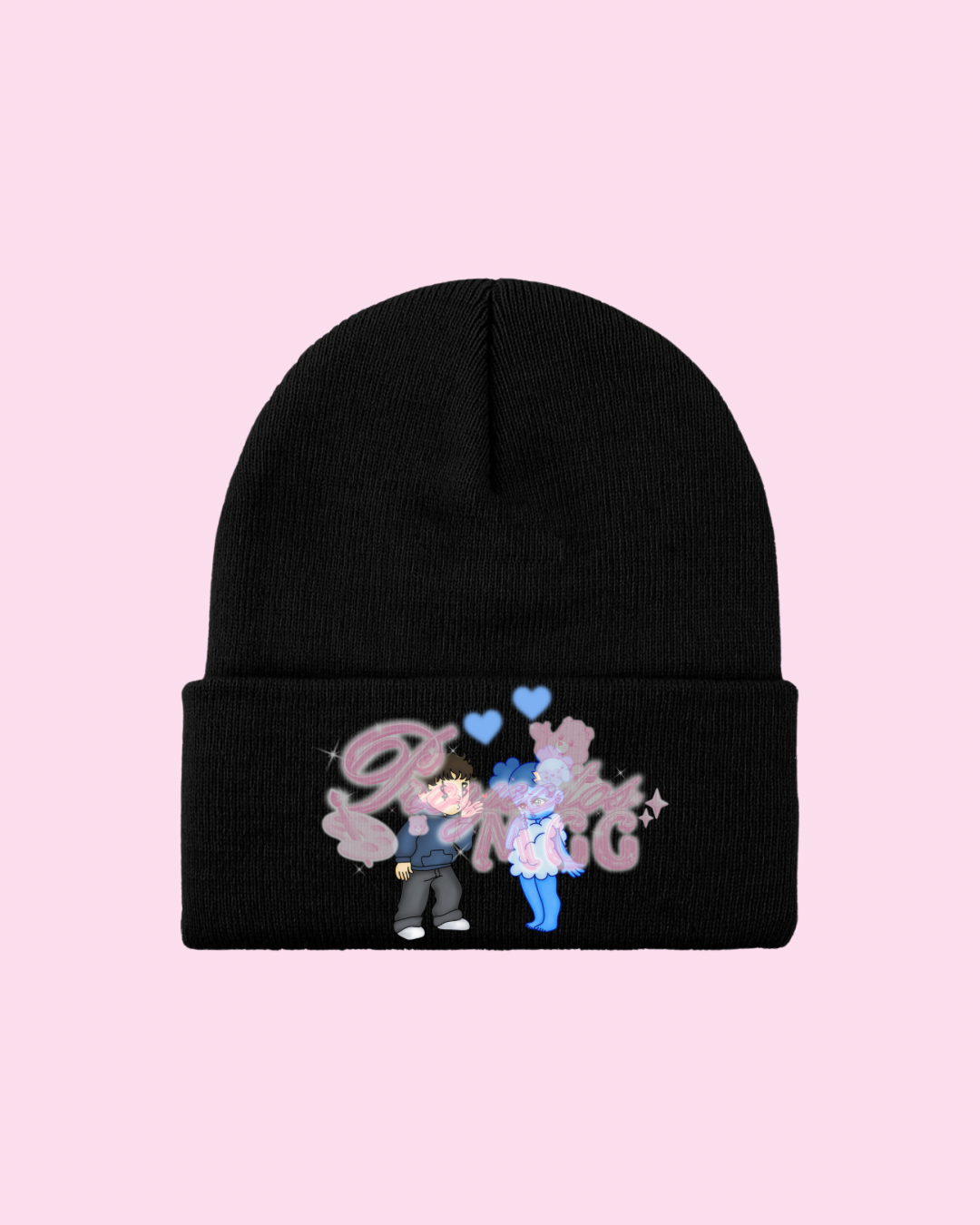 SadBoy & SadGirl Black Beanie