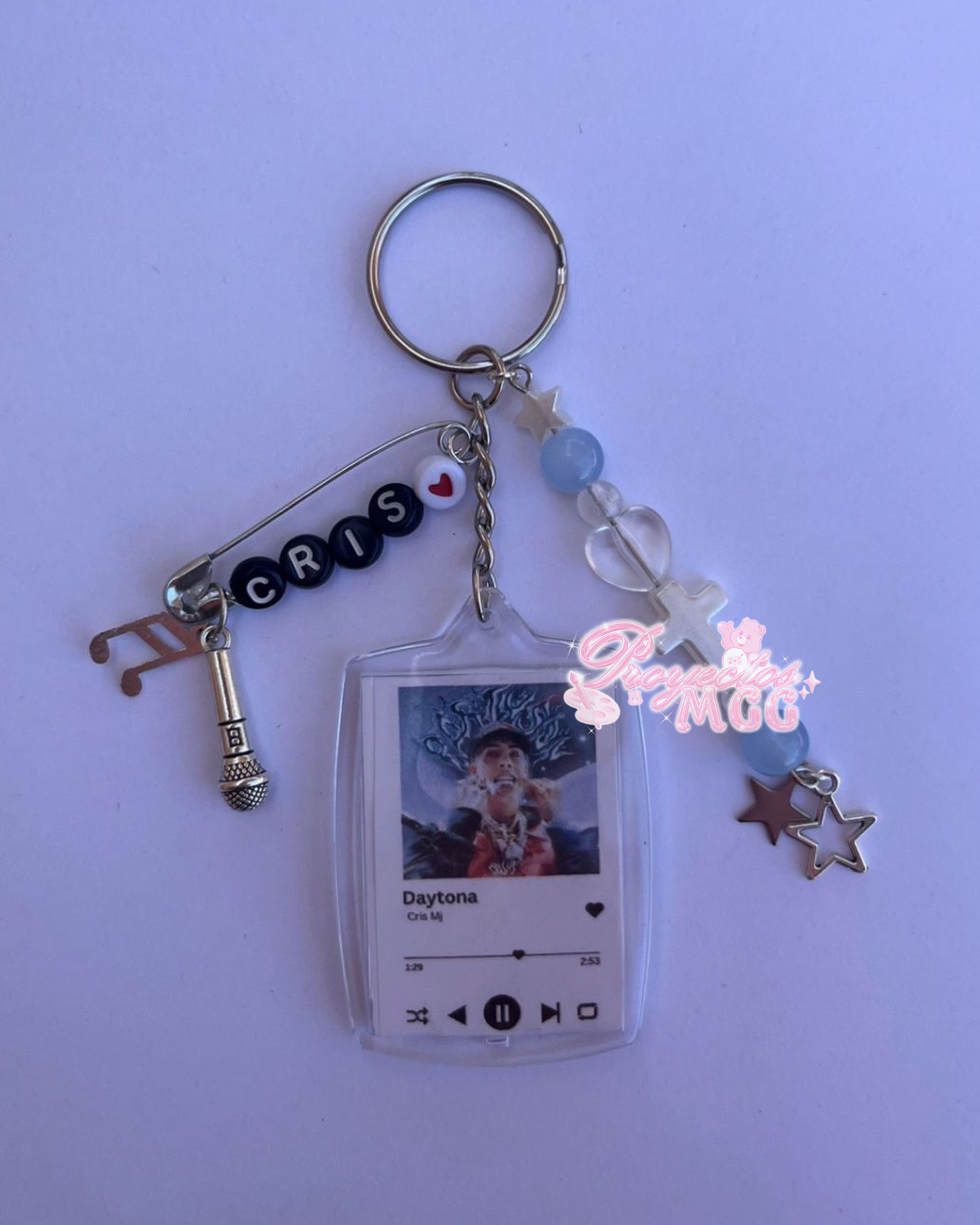 Cris “Daytona” Song Keychain