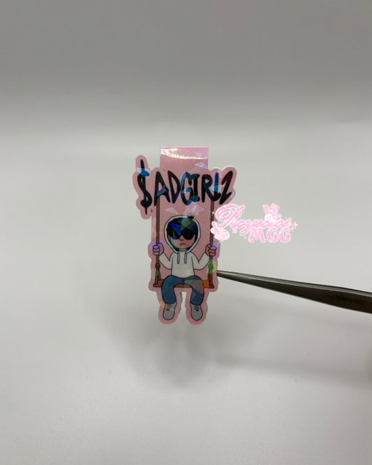 Junior H SadGirlz Holo Magnetic Bookmark