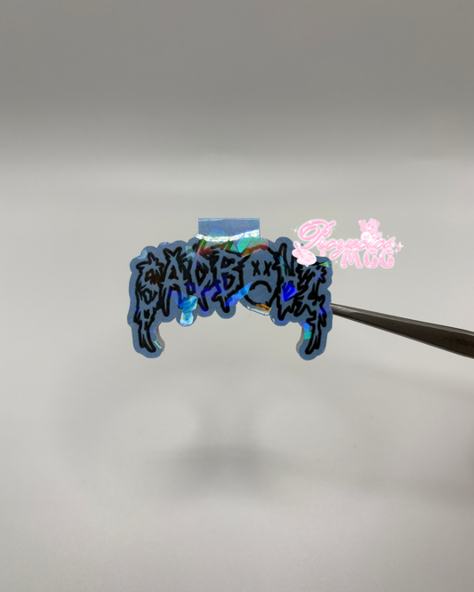 SadBoy Graffiti Holo Magnetic Bookmark