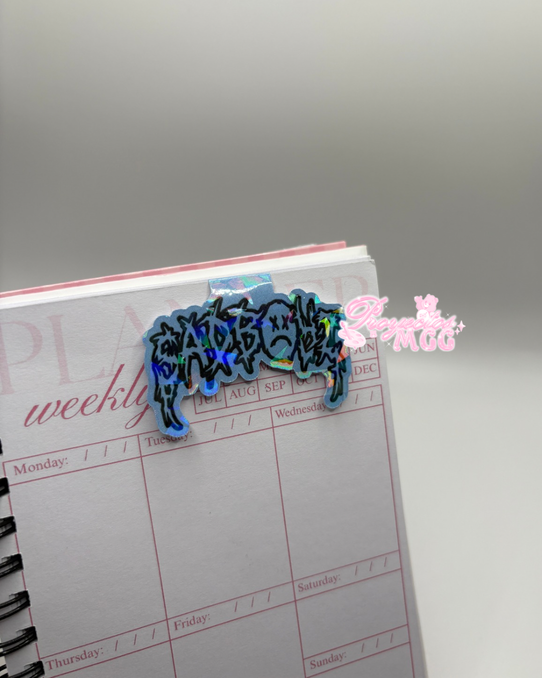 SadBoy Graffiti Holo Magnetic Bookmark