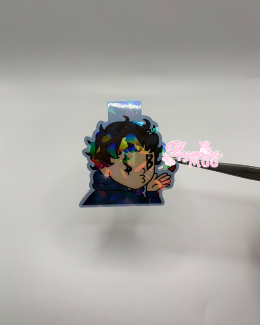 SadBoy Peeker Holo Magnetic Bookmark