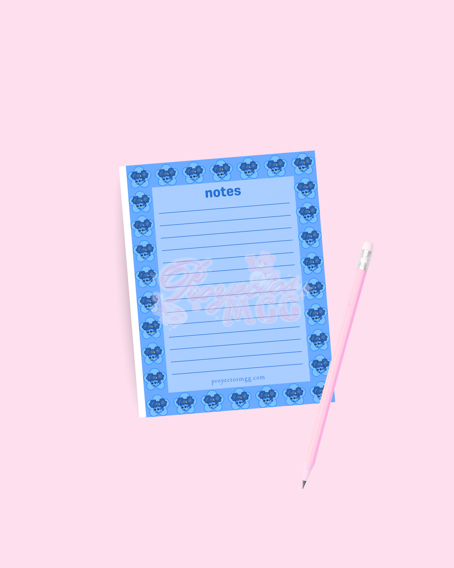 SadGirl Flor Notepad