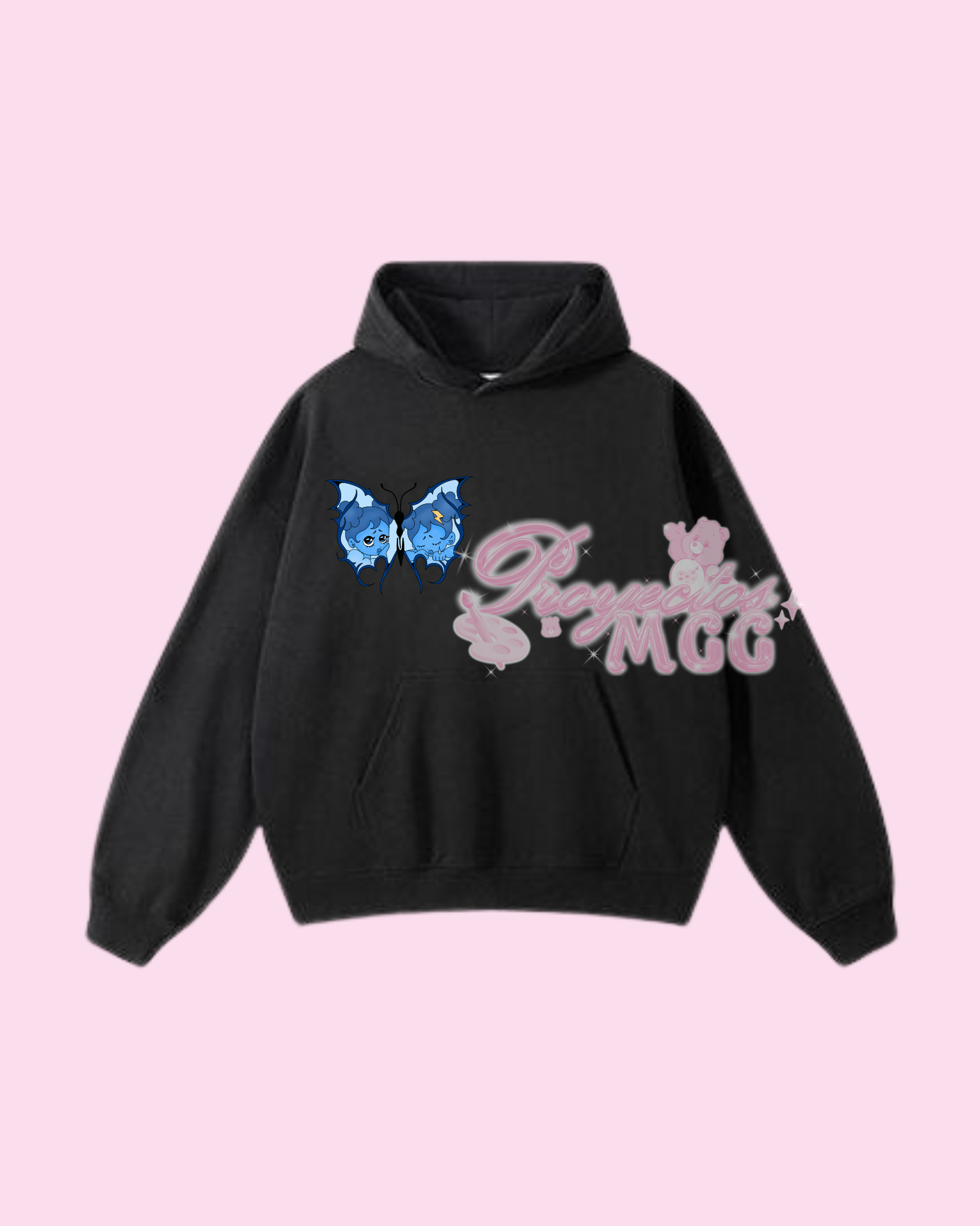 Blu SadGirl Butterfly Hoodie