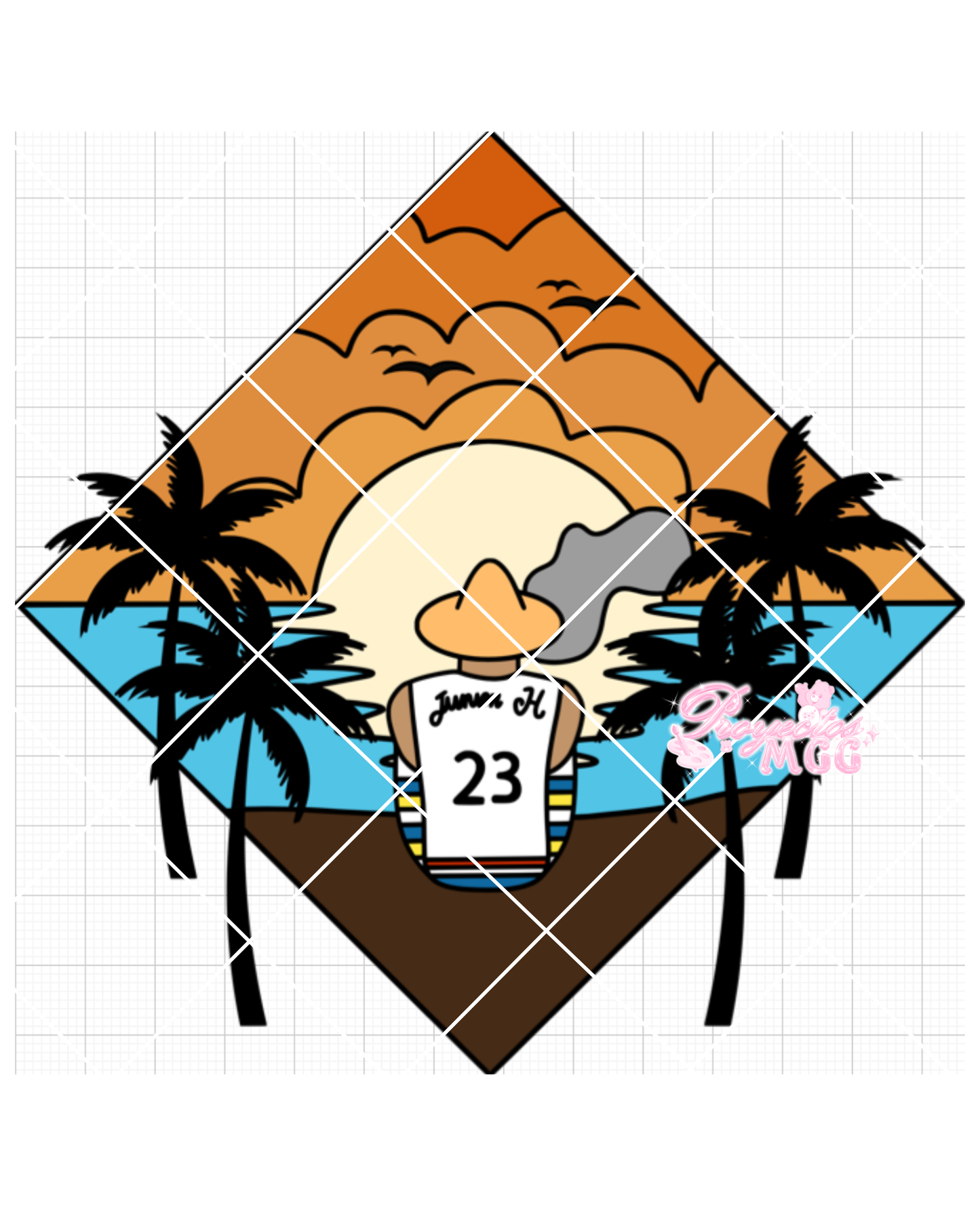 Junior H MVEUC Grad Cap SVG Digital File