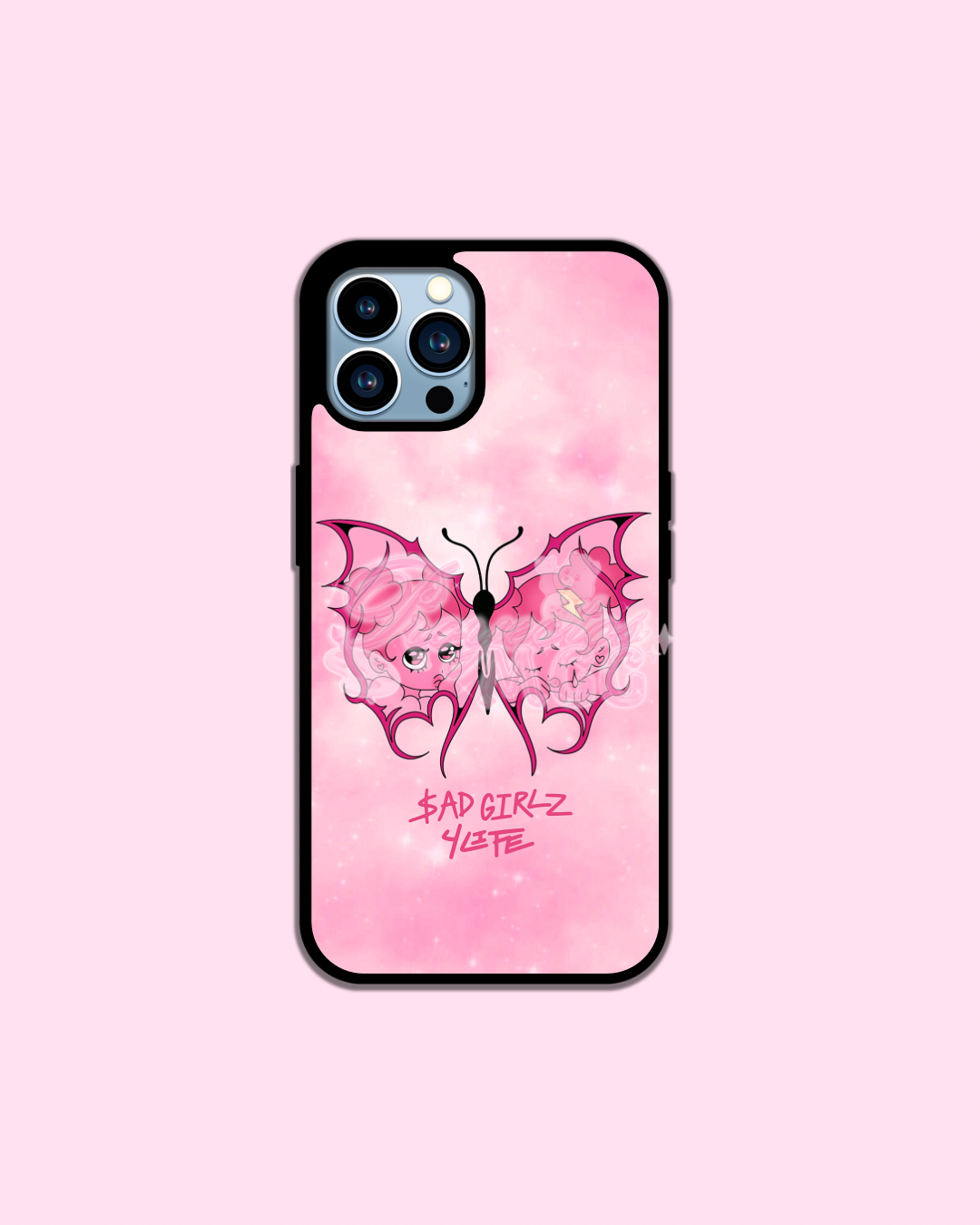Pink SadGirl Butterfly $G4L Phone Case