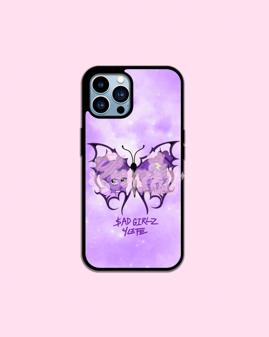 Purple SadGirl Butterfly $G4L Phone Case