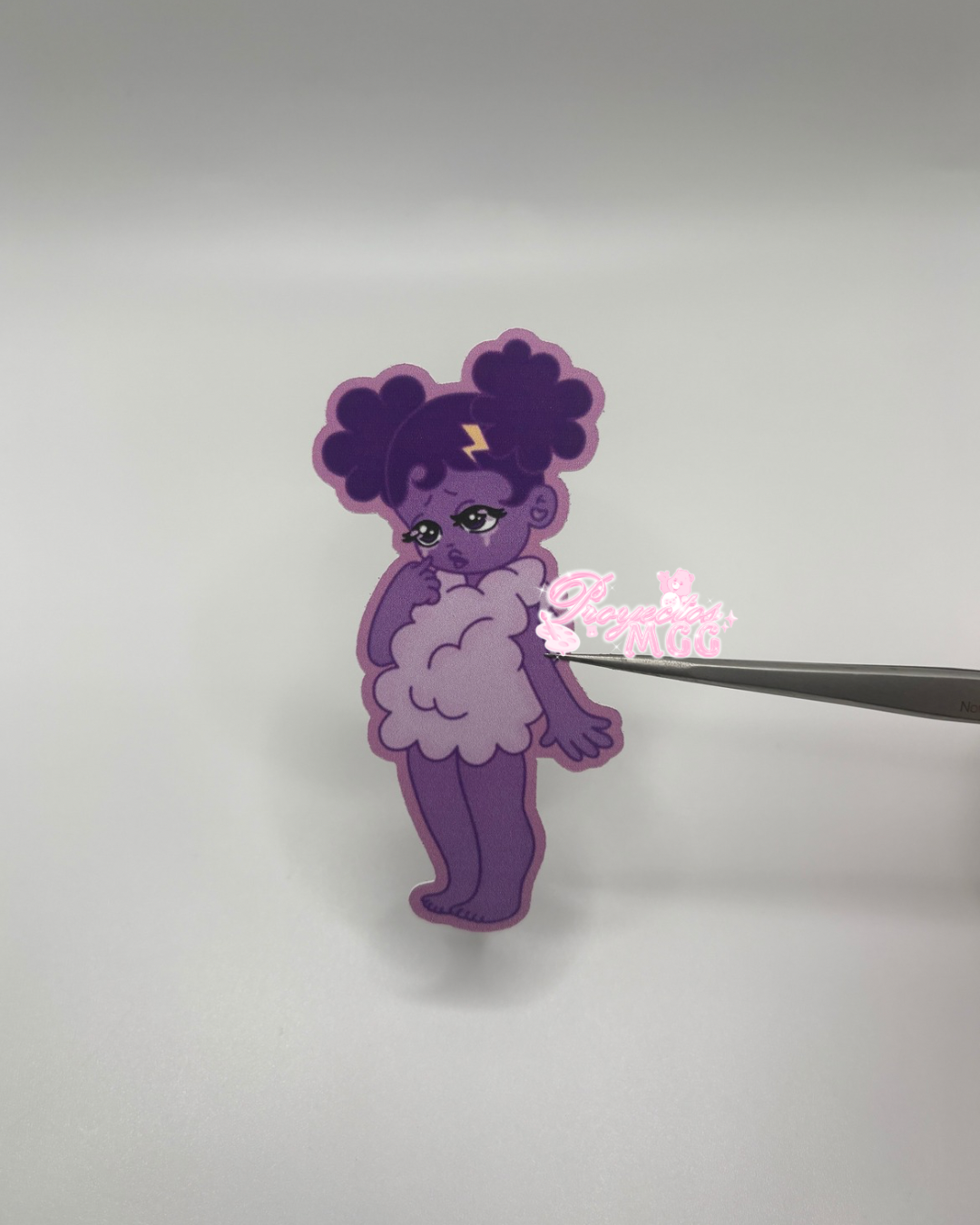 Purple SadGirl Sticker