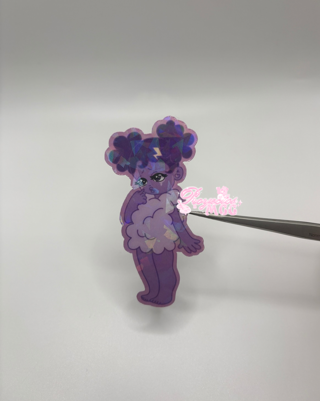 Purple SadGirl Sticker