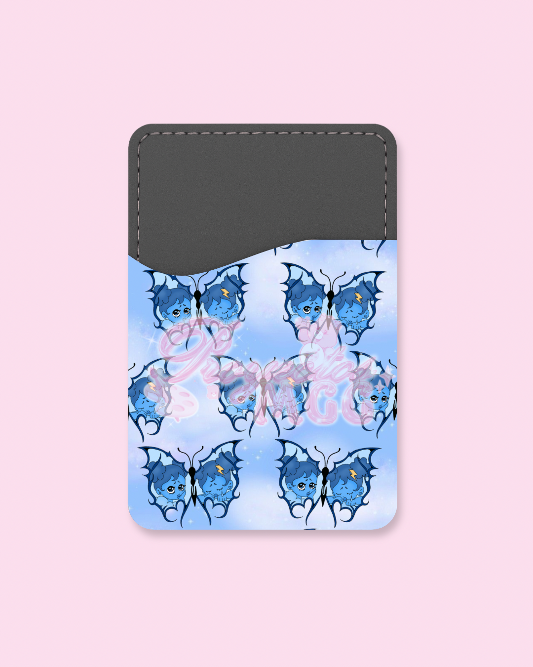 Blu SadGirl Butterfly Phone Card Holder