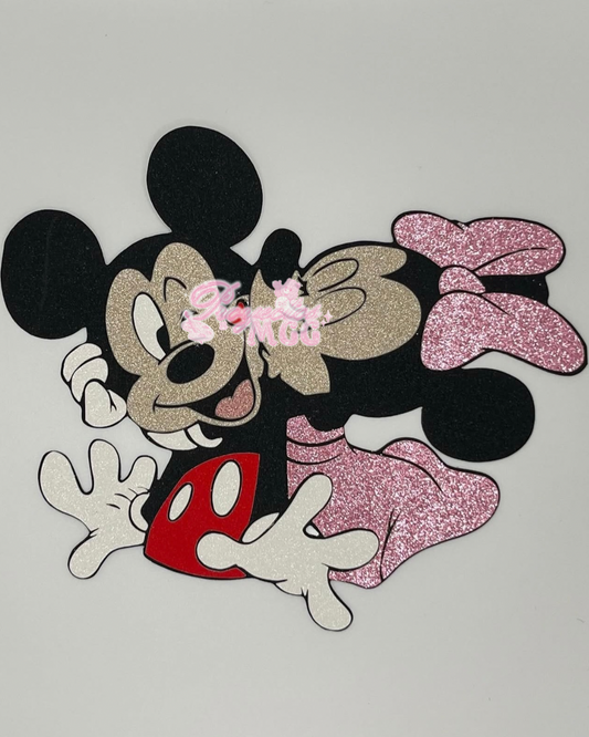 Mouse Couple Bouquet Topper