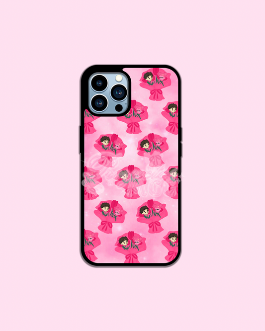 Pink SadBoy & SadGirl Bouquet Phone Case