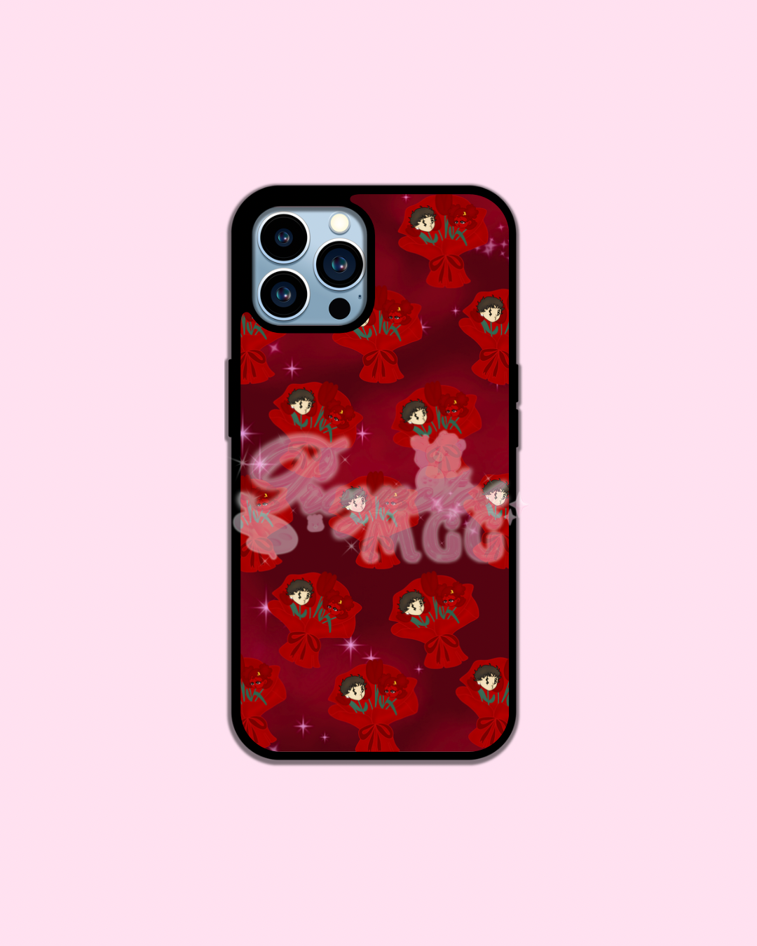 Red SadBoy & SadGirl Bouquet Phone Case
