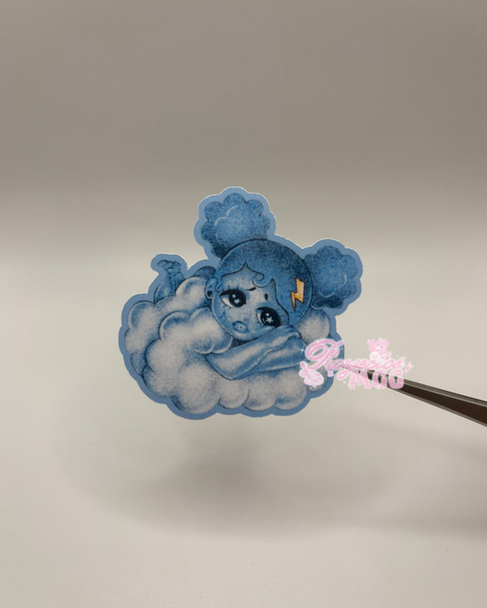 SadGirl Tear Sticker