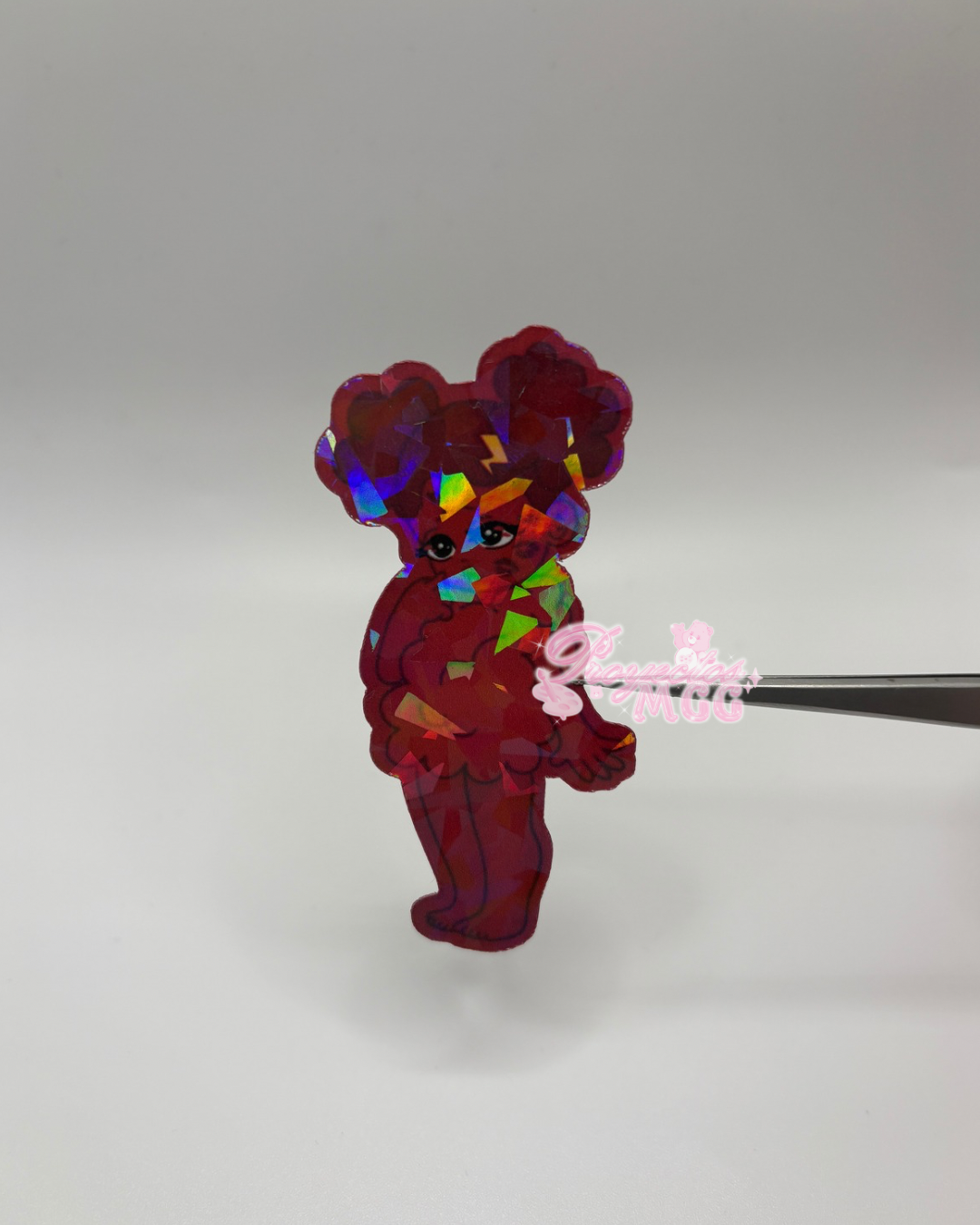 Red SadGirl Kiss Sticker