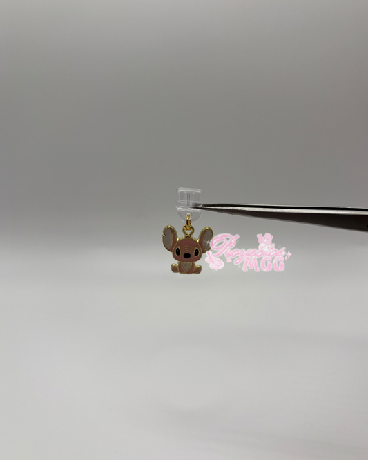 Pink Angel Usb-C Dust Plug Charm