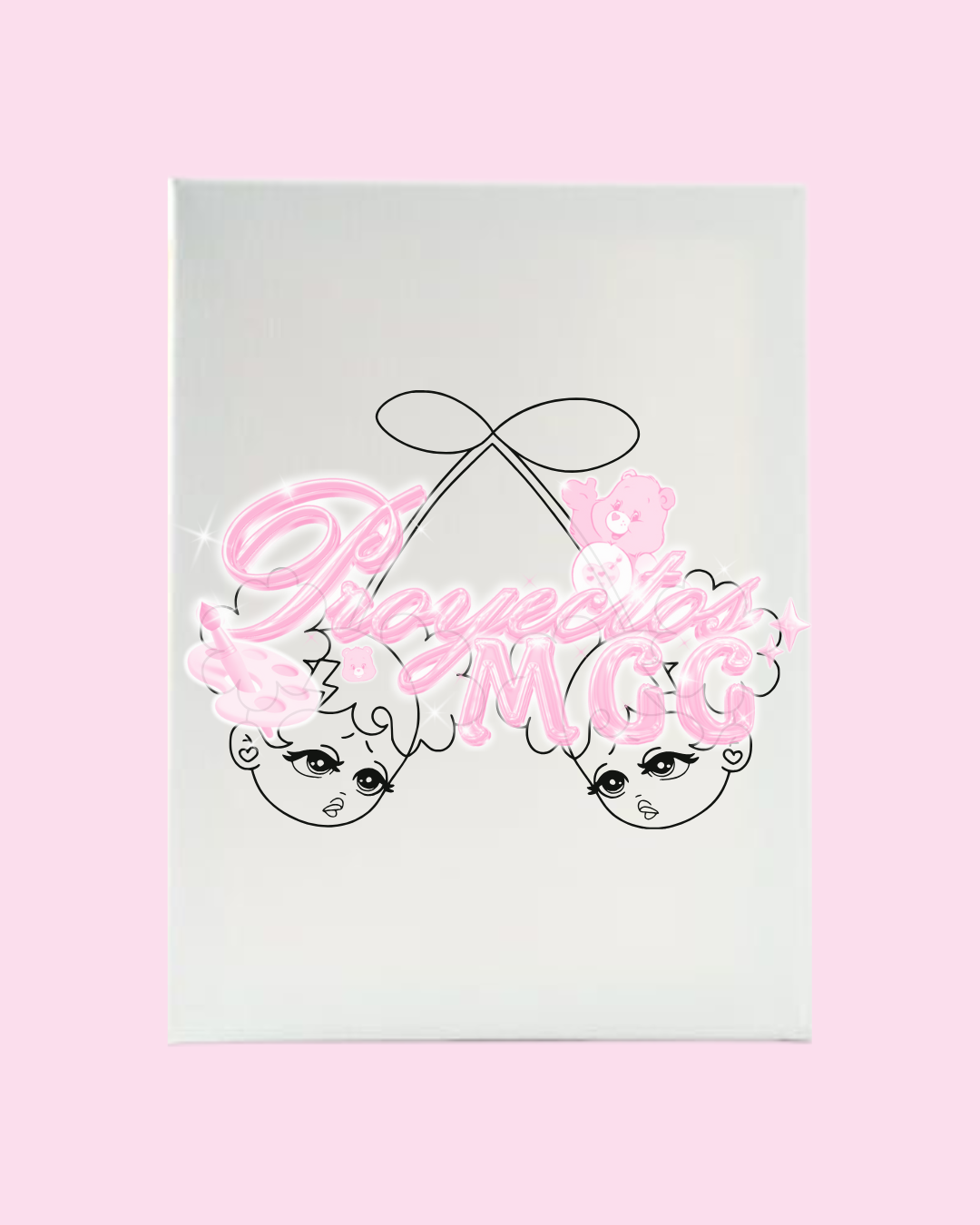 SadGirl Cherry Prepped Canvas