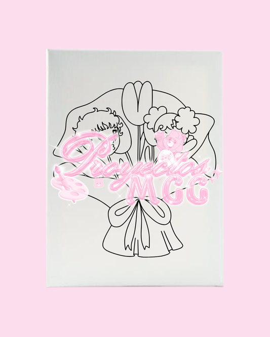 SadBoy & SadGirl Ramo Prepped Canvas