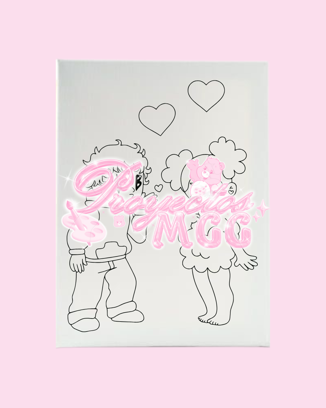 SadBoy & SadGirl Prepped Canvas