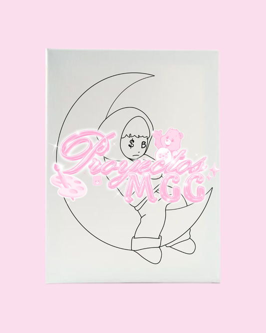 SadBoy Luna Prepped Canvas