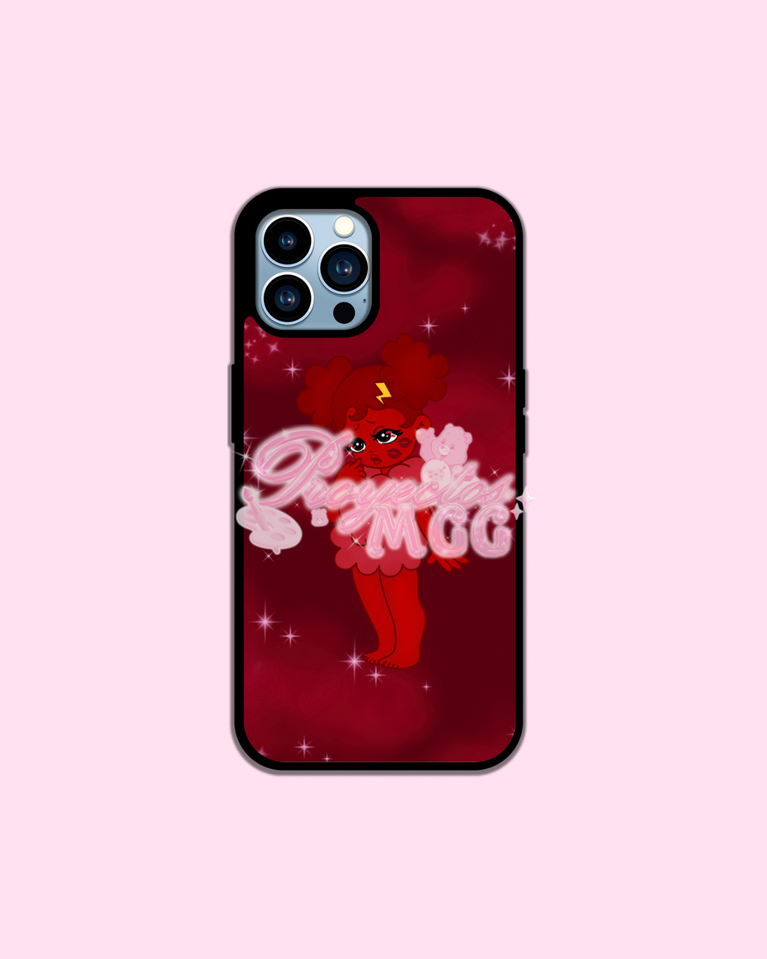 Red SadGirl V-Day Kiss Phone Case