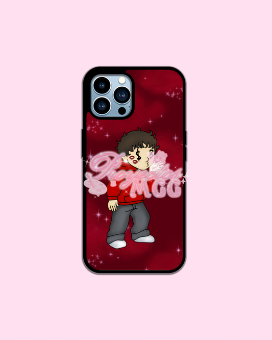 Red SadBoy V-Day Kiss Phone Case