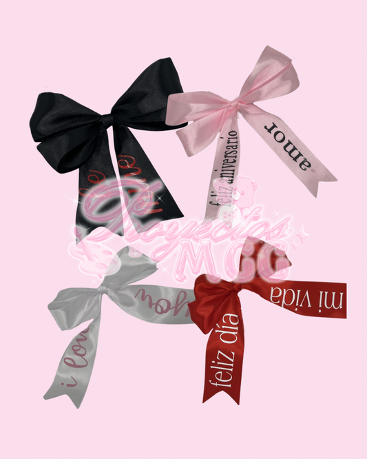 Valentines Ribbon Bouquet Bow