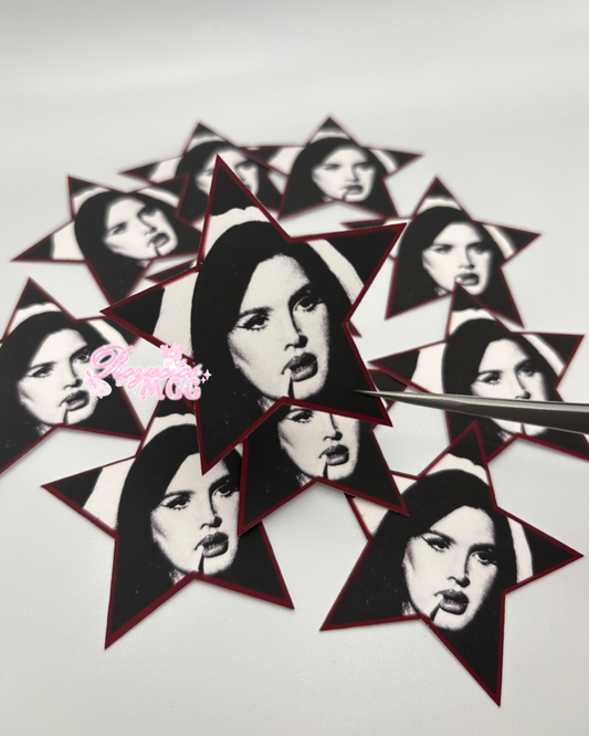 Lana Star Matte Sticker